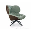 Salon Tabano Chaise pivotante en fauteuil